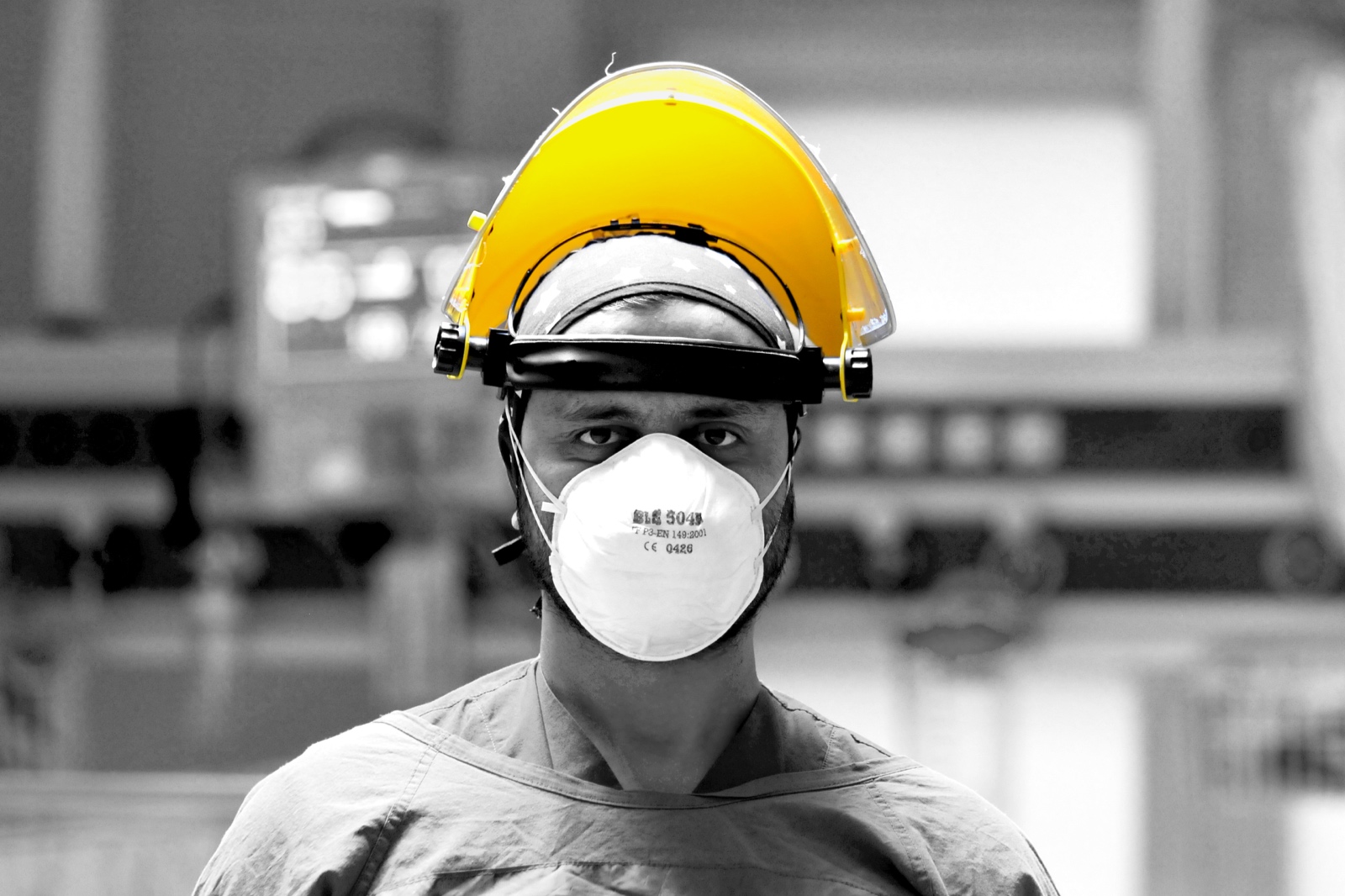 Abdullah the corona warrior :)